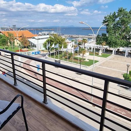 Amazing Sea View Apartment In The City Center! アレクサンドルポリス エクステリア 写真