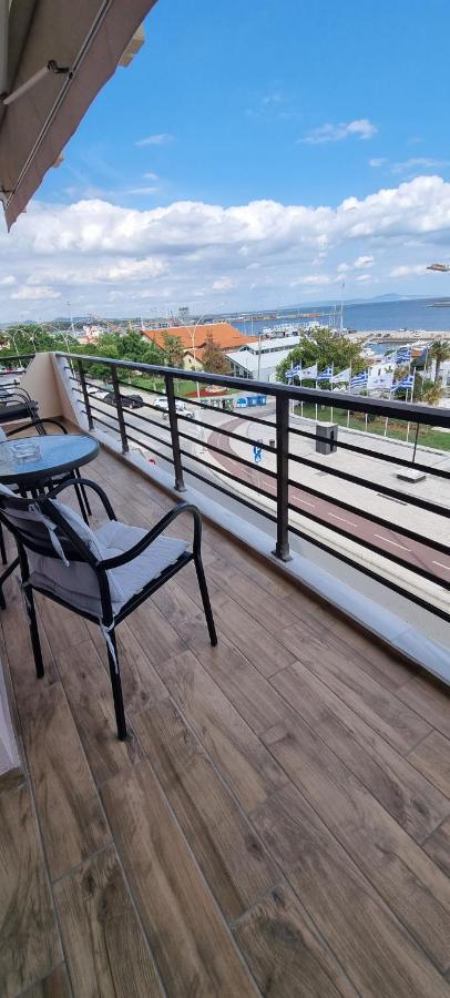 Amazing Sea View Apartment In The City Center! アレクサンドルポリス エクステリア 写真