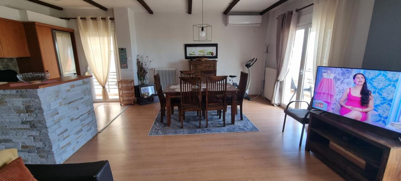 Amazing Sea View Apartment In The City Center! アレクサンドルポリス エクステリア 写真