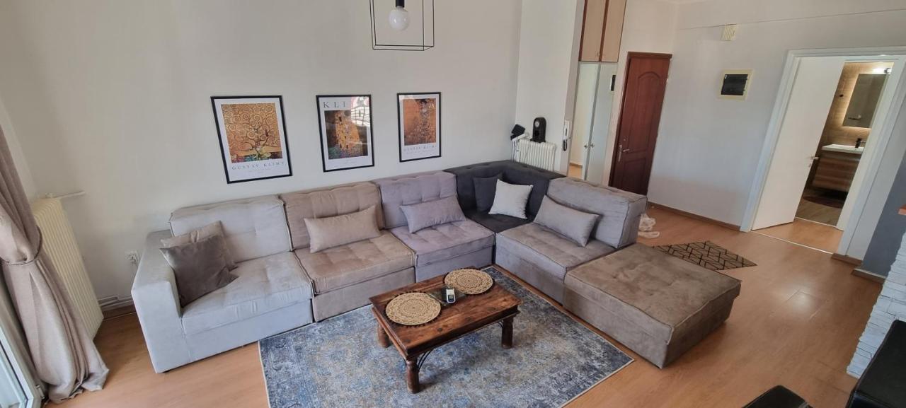 Amazing Sea View Apartment In The City Center! アレクサンドルポリス エクステリア 写真