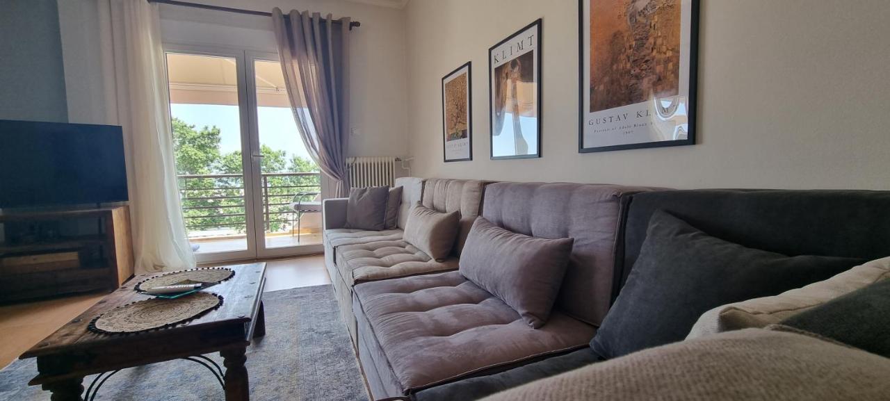 Amazing Sea View Apartment In The City Center! アレクサンドルポリス エクステリア 写真