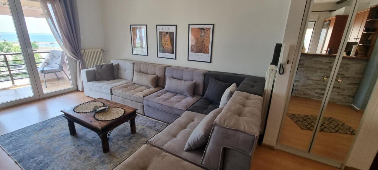Amazing Sea View Apartment In The City Center! アレクサンドルポリス エクステリア 写真
