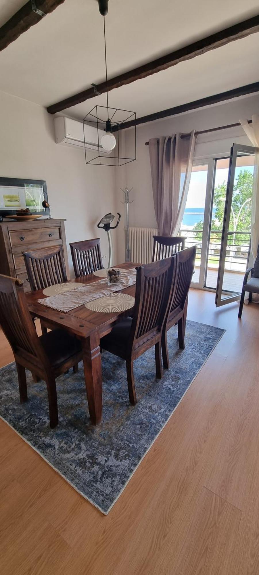 Amazing Sea View Apartment In The City Center! アレクサンドルポリス エクステリア 写真